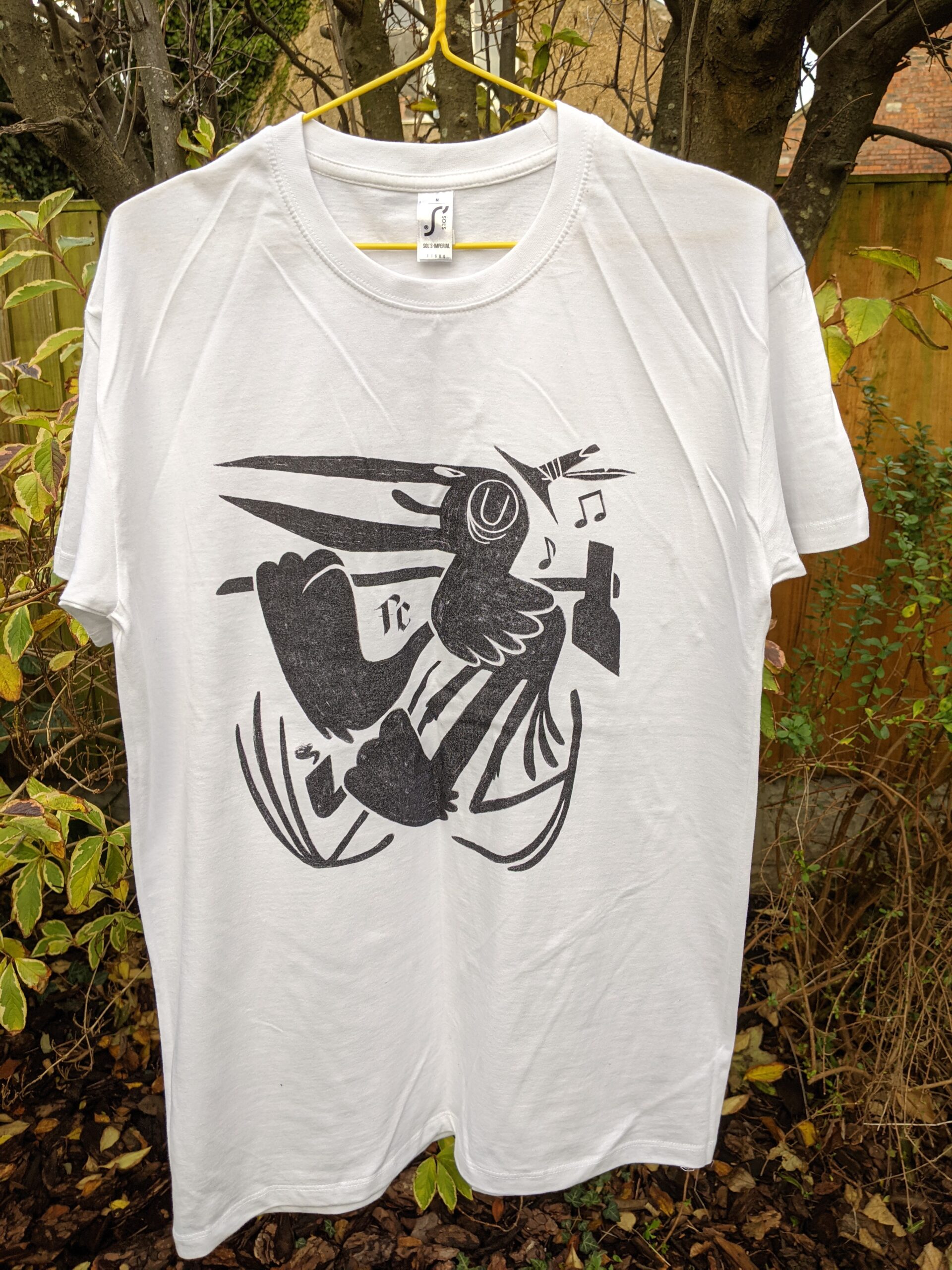 Corvus corax #1 - Unisex Jersey Short Sleeve Tee - Image 7
