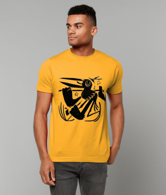 Corvus corax #1 - Unisex Jersey Short Sleeve Tee - Image 10